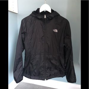The north face jacket with hood